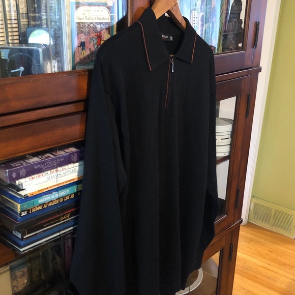 Bulgari Men's Black Zip-Up Sweater - Picture 4 of 9